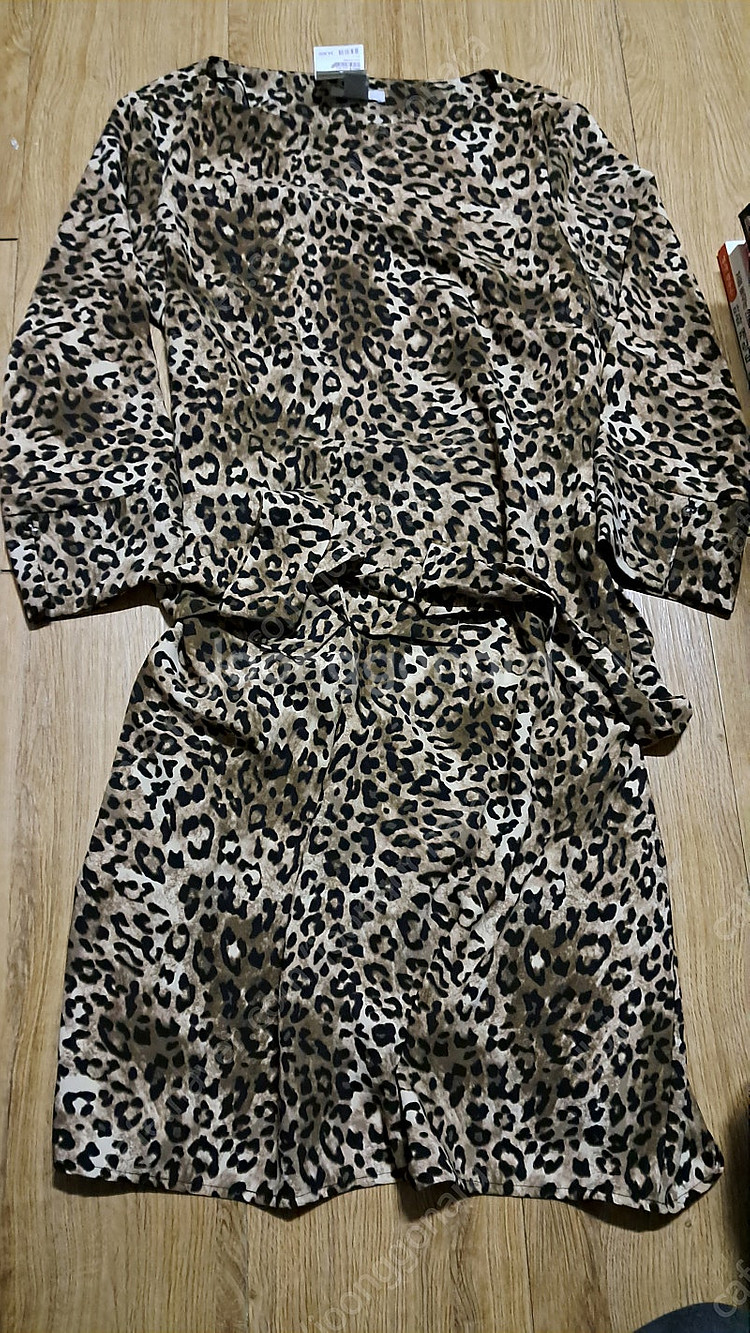 h&m 호피 원피스 eur40 새상품 1만5천원--0