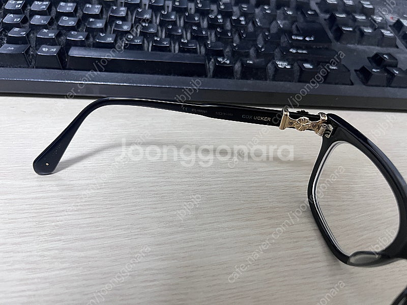 크롬하츠 콕스어커 기틴애니 블랙골드--6