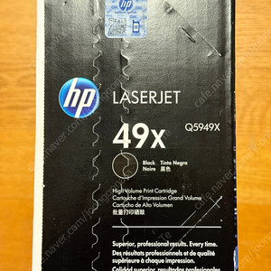 새제품 HP 레이저젯 토너 49X (Q5949X)