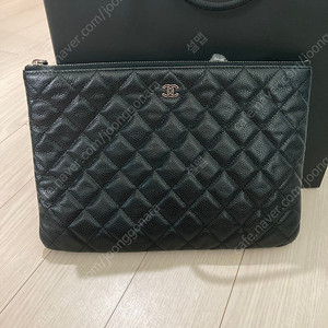 샤넬 캐비어 클러치