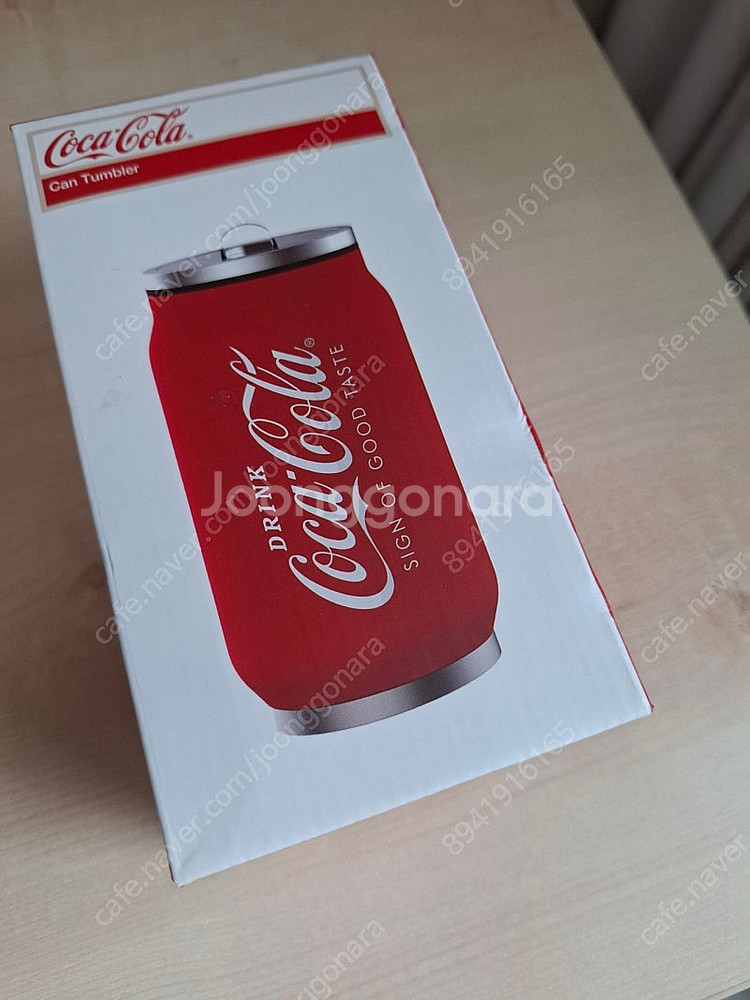 코카콜라 캔 텀블러--0