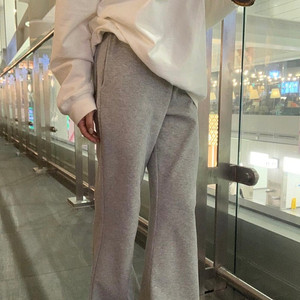 워닌 골지밴딩부츠컷 (그레이, 블랙)