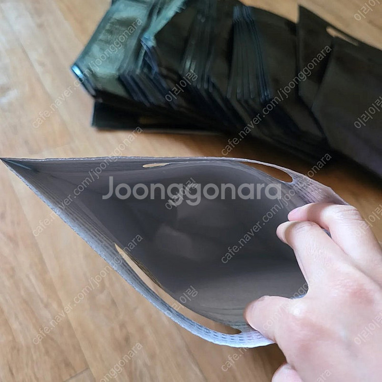 블랙 손잡이 지퍼 보냉백 일괄판매--4