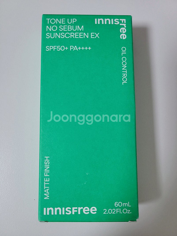 새상품) 이니스프리 노세범 선크림 60ml--1
