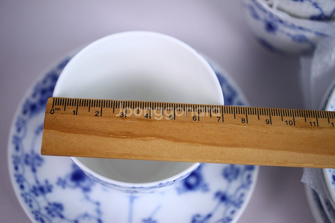 로얄 코펜하겐 블루 플루티드 하프레이스 데미잔(#719) 듀오 Royal Copenhagen--5