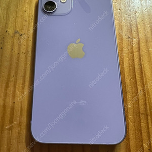 아이폰 12미니 128GB 퍼플 ios 16.6 무고지 통녹