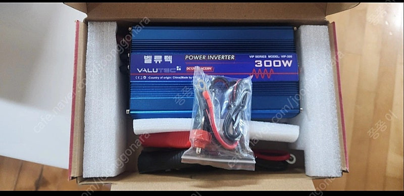 국산 벨류텍 순수 정현파 12v인버터 300w 미사용 이미지