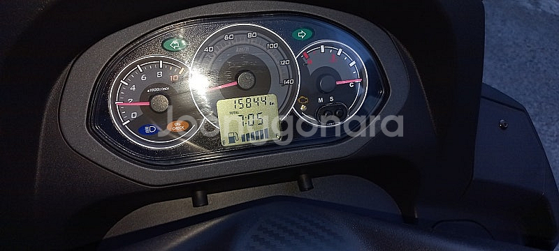 (부산)그란투스125 22년식 화이트 S급--9