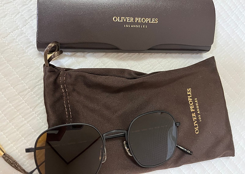 올리버피플스 Oliver Peoples 안경 선글라스 매트블랙 티타늄 택포31만 이미지
