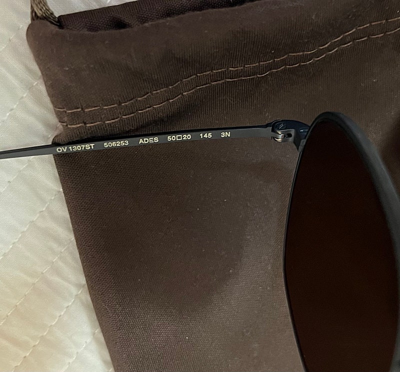 올리버피플스 Oliver Peoples 안경 선글라스 매트블랙 티타늄 택포31만 이미지