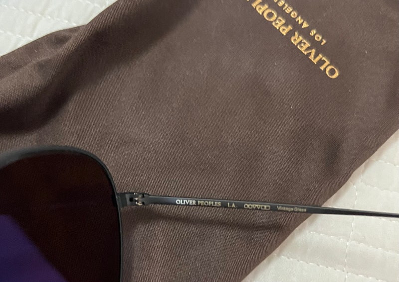 올리버피플스 Oliver Peoples 안경 선글라스 매트블랙 티타늄 택포31만 이미지