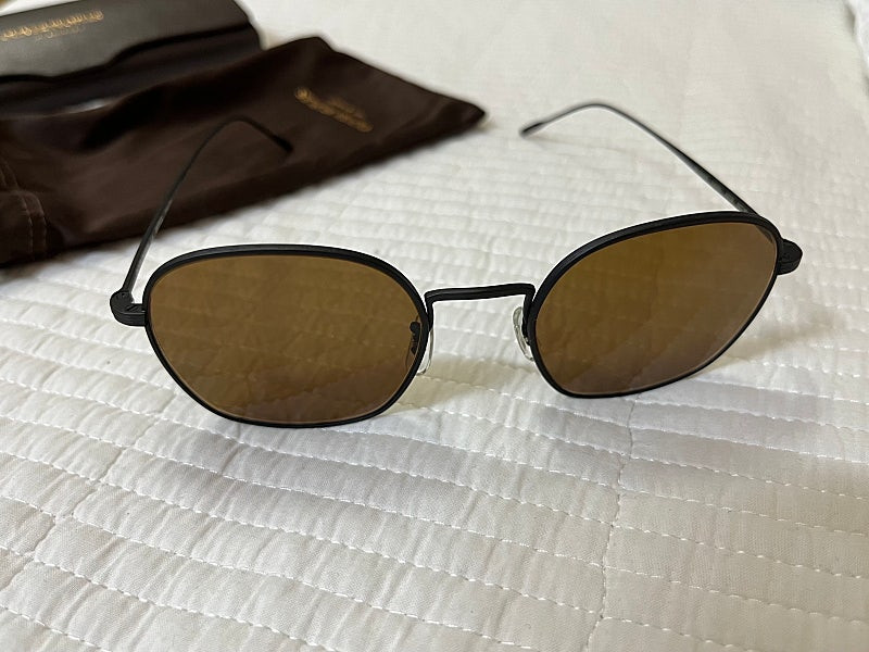 올리버피플스 Oliver Peoples 안경 선글라스 매트블랙 티타늄 택포31만 이미지