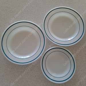 앵커호킹 블루밴드 대접시2 소접시1 세트