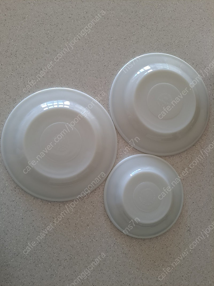 앵커호킹 블루밴드 대접시2 소접시1 세트 이미지