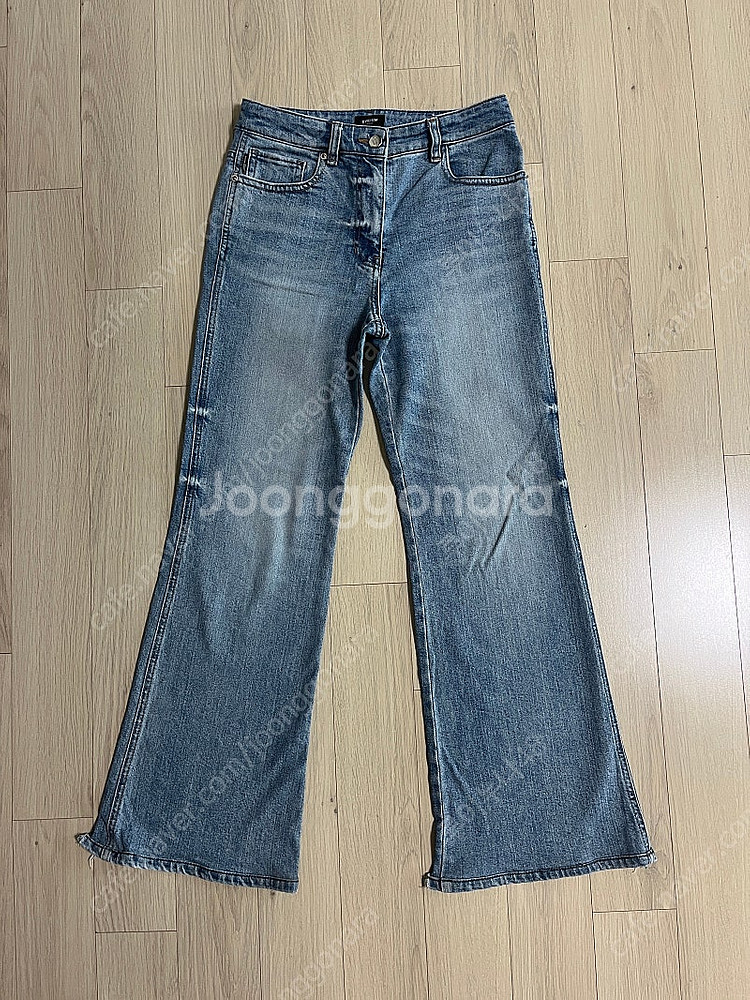 시스템 여성 데님 부츠컷--4