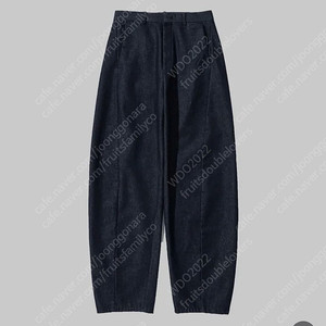 인템포무드 커브드 팬츠 인디고 M