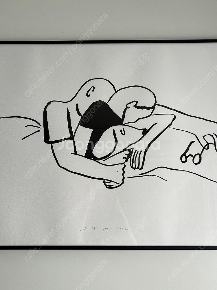 실크 스크린 SILK SCREEN 그림 액자--2