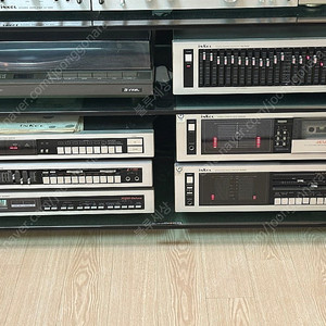 인켈 오디오 세트 판매합니다 (AD2220, CD2320, EQ2500, TD2010 외)