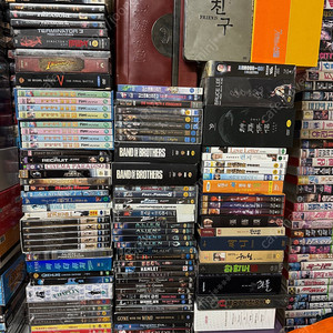 dvd 한국 일본 홍콩 외국등 백튜더퓨처 영웅본색 천녀유혼 러브레터 인디아나존스 ET 등 ​