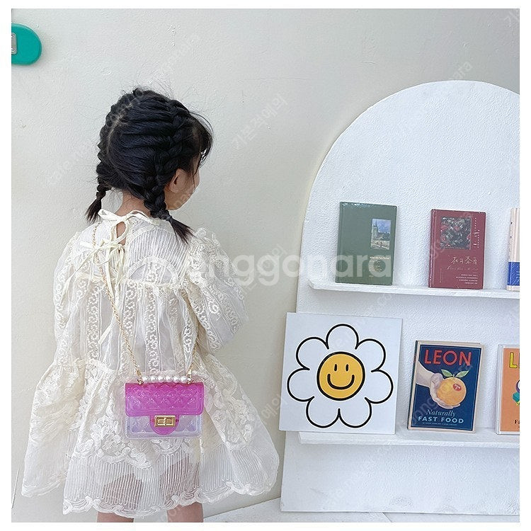 (여성가방/잡화)찰리브라운 스누피 라운드 동전지갑/미니핸드백/크로스백/여우폭스털 폼폼/토끼키링/자외선차단 돌돌이 모...--4