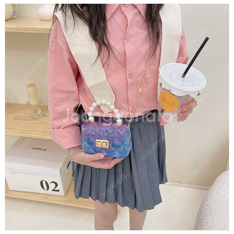 (여성가방/잡화)찰리브라운 스누피 라운드 동전지갑/미니핸드백/크로스백/여우폭스털 폼폼/토끼키링/자외선차단 돌돌이 모...--5