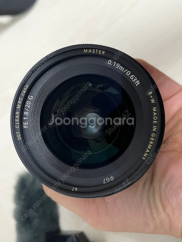 Sony 렌즈 20mm 1.8 G ECM B1M 마이크...--0