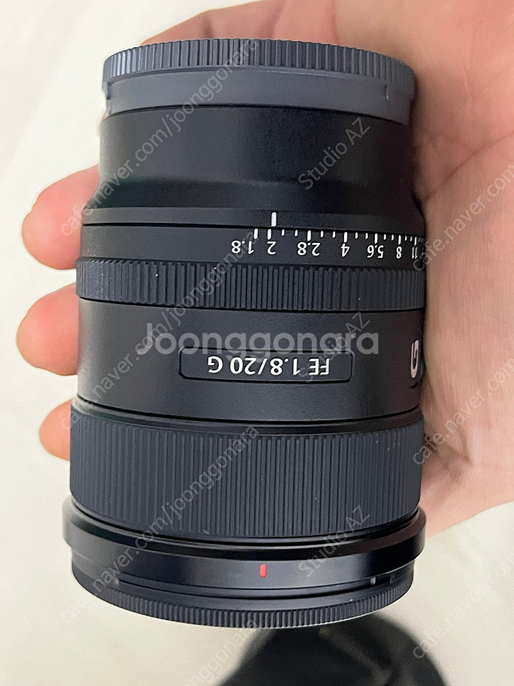 Sony 렌즈 20mm 1.8 G ECM B1M 마이크...--3