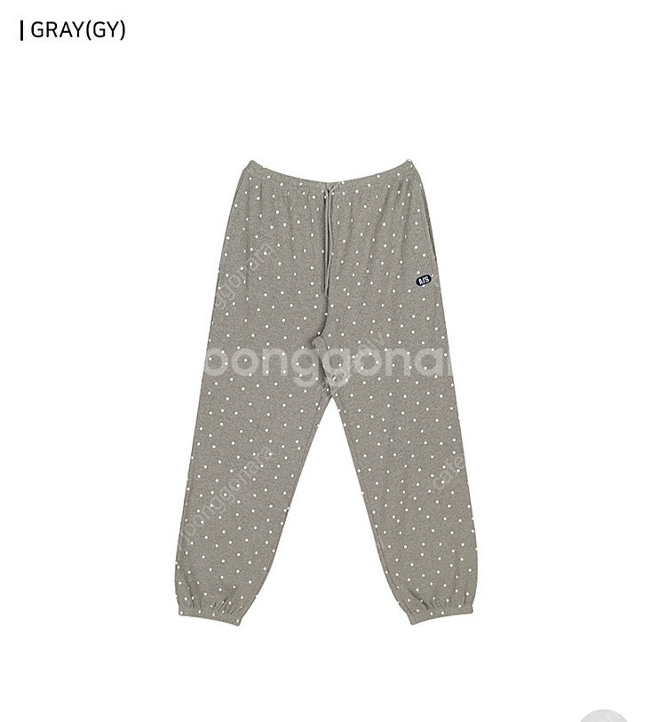 우트 에이바이 스네오 와플 조거팬츠 그레이 팝니다--3