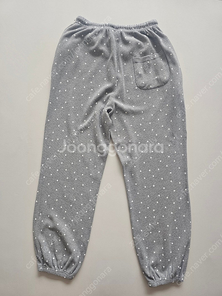 우트 에이바이 스네오 와플 조거팬츠 그레이 팝니다--5