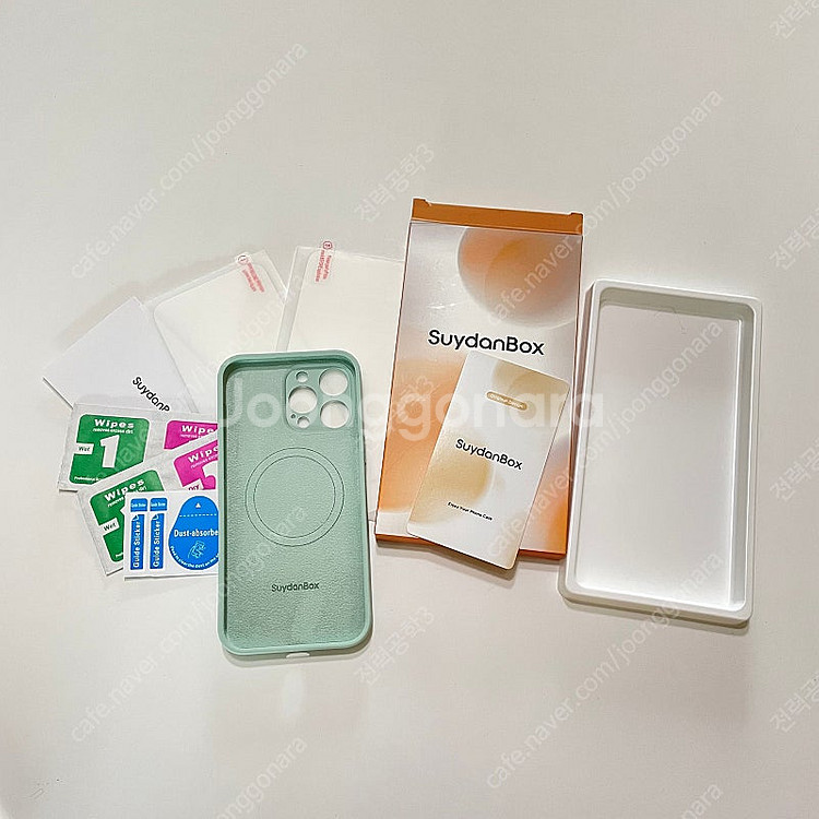 아이폰15 프로 맥스 케이스 + 강화필름 2장--0