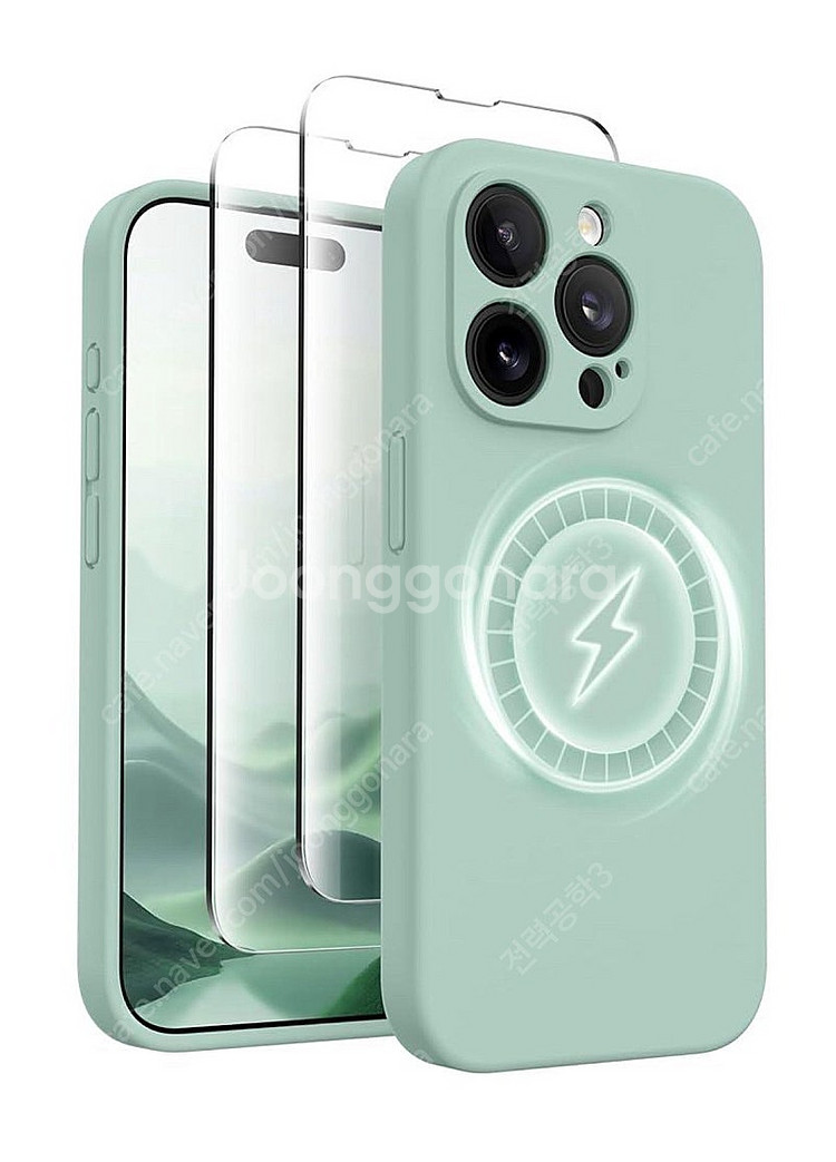 아이폰15 프로 맥스 케이스 + 강화필름 2장--2