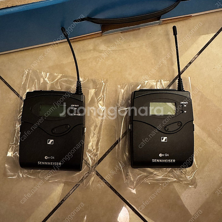 젠하이저 ew 112P G4-K+ 무선마이크 (미사용품신품)--1