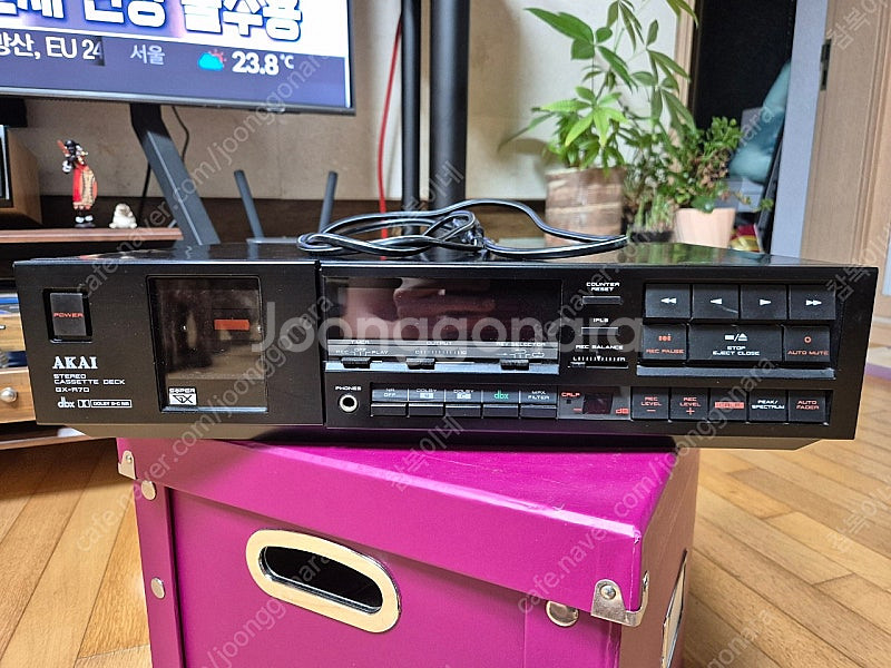 아카이(AKAI) GX-R70 카세트 데크--0