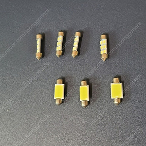 차량용 LED전구 36mm 면발광 튜닝용품 1000원