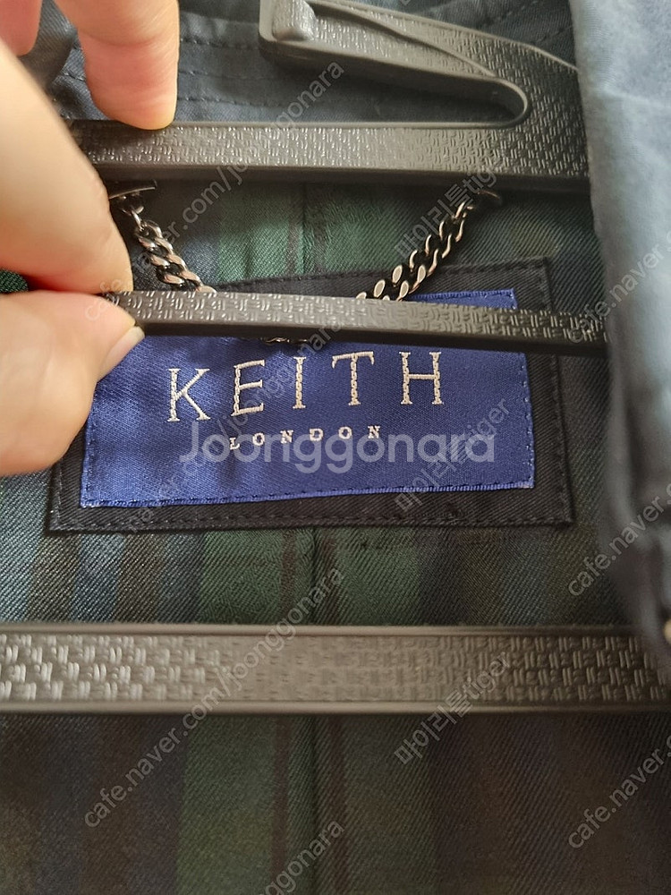 keith 런던 롱 트렌치코트--1