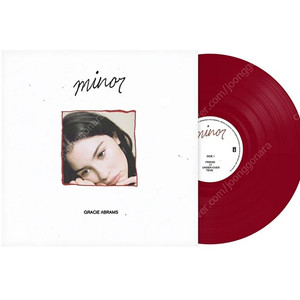 그레이시 에이브럼스 마이너 LP (5주년 기념 레드반) / Gracie Abrams Minor vinyl