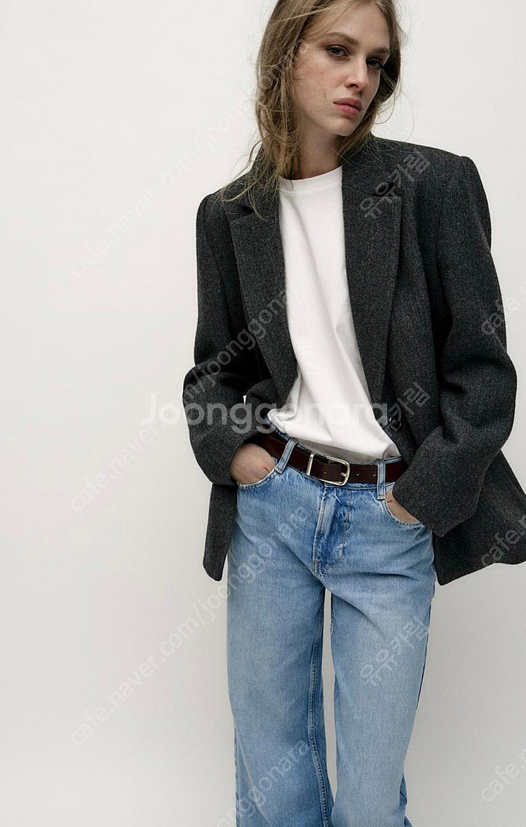 ZARA JEANS Z1975 WIDE LEG LONG...--2