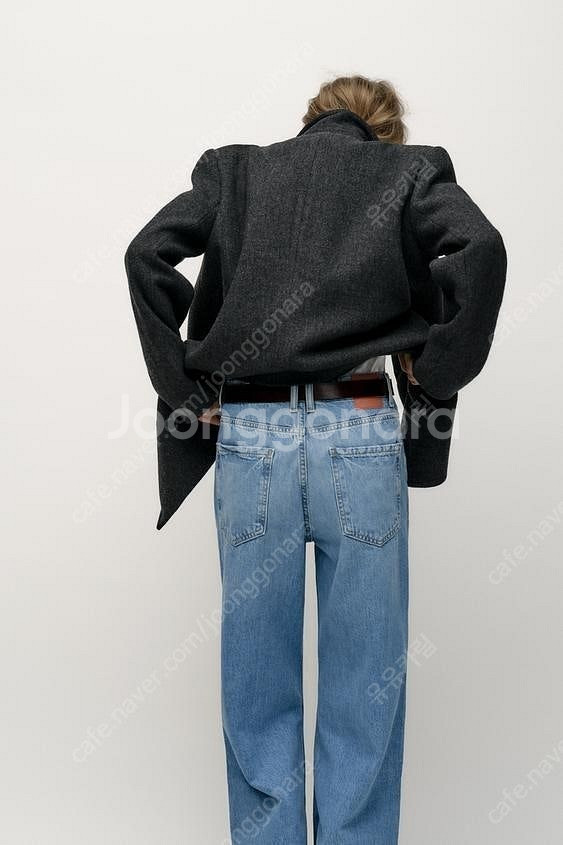ZARA JEANS Z1975 WIDE LEG LONG...--3