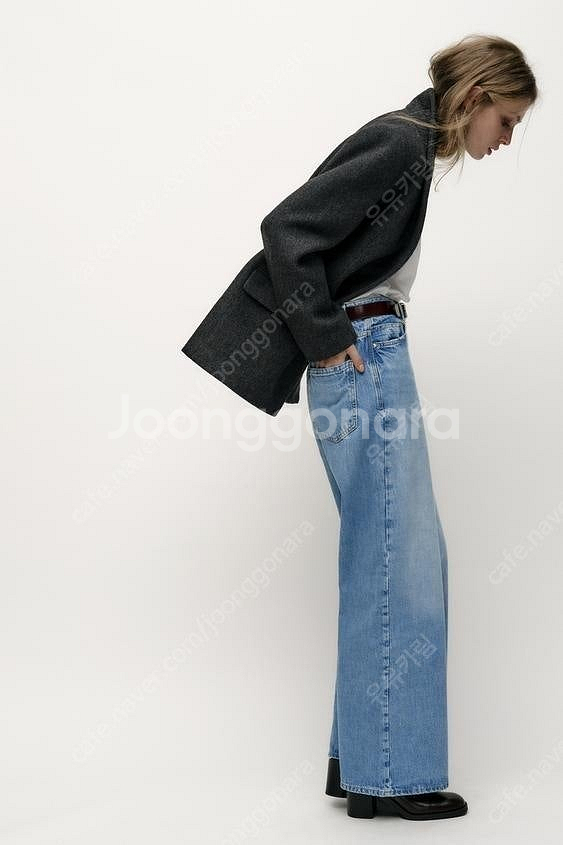 ZARA JEANS Z1975 WIDE LEG LONG...--4