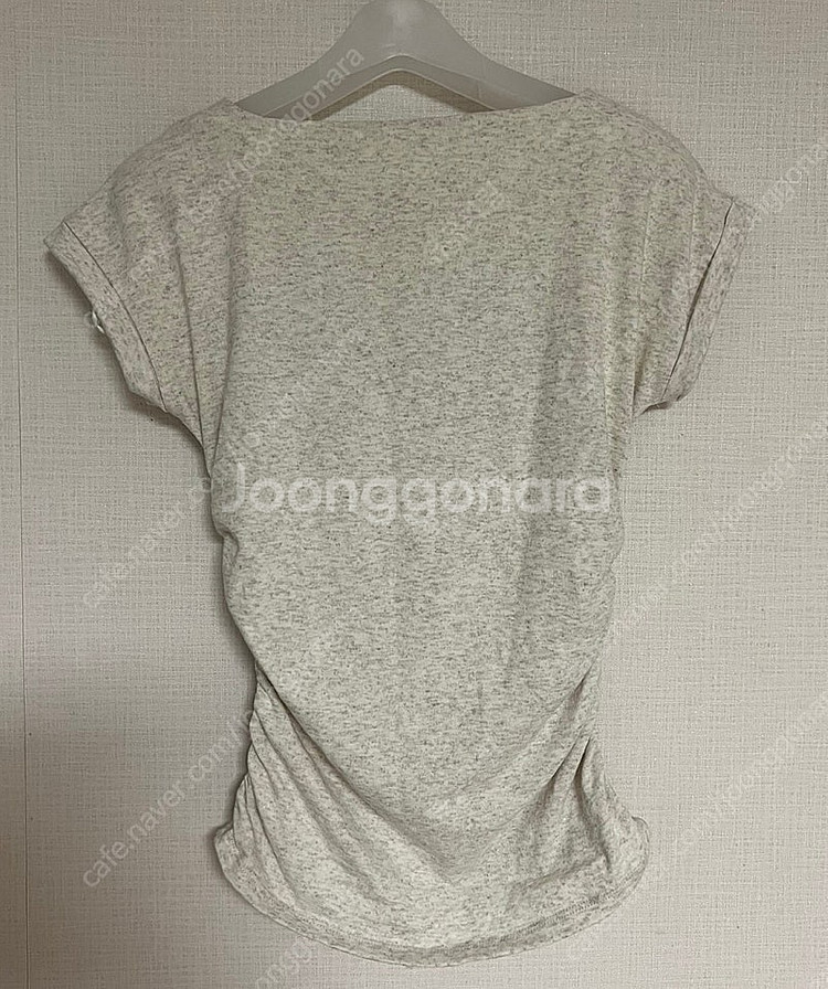 ZARA 자라 셔링 드레이프 티셔츠, 자라 셔링 티셔츠...--9