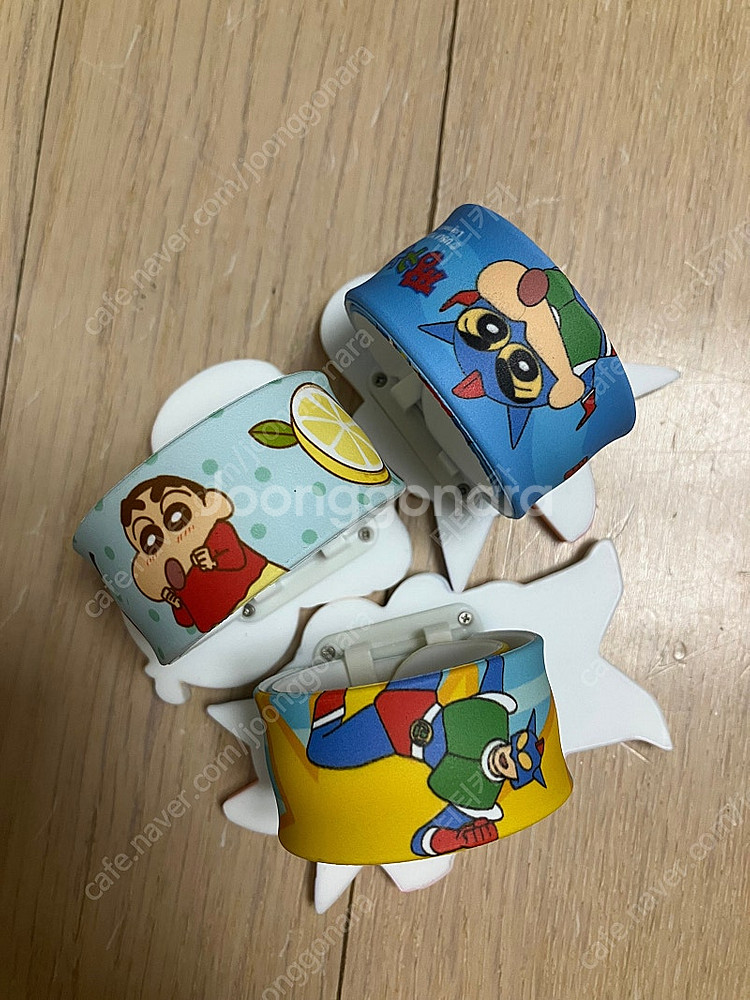 (택포) 짱구 원터치 손목시계 3개--3