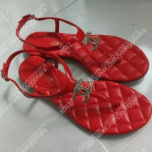 샤넬샌들 쪼리 37.5