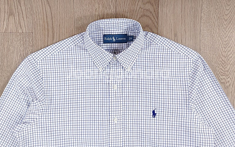 폴로 랄프로렌 체크셔츠 S--1
