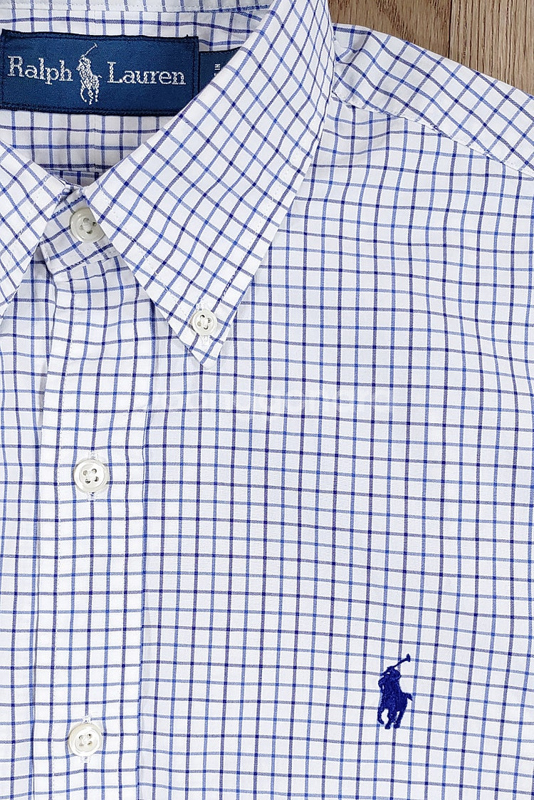 폴로 랄프로렌 체크셔츠 S--2
