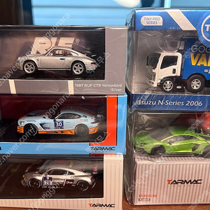 타막웍스 1:64 포르쉐 911 백데이트 그레이 외 / 빈티지 토미카 단종 3종 일괄