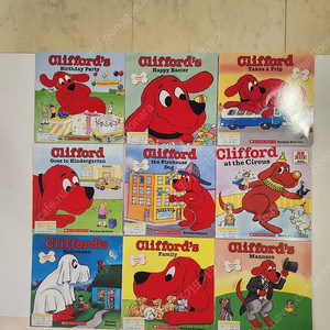 clifford 스토리북 16권