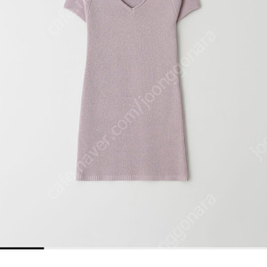 르베인 _ Evelyn V-neck Knit Dress _ 라일락 M
