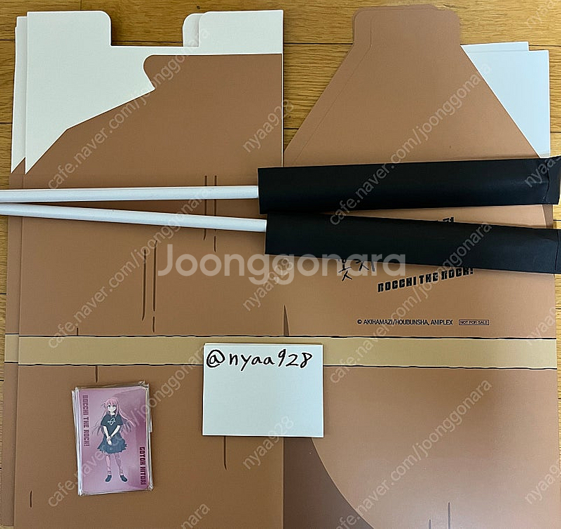 봇치더록 극장판 포스터, ttt, 망고박스, 코스터, ...--1