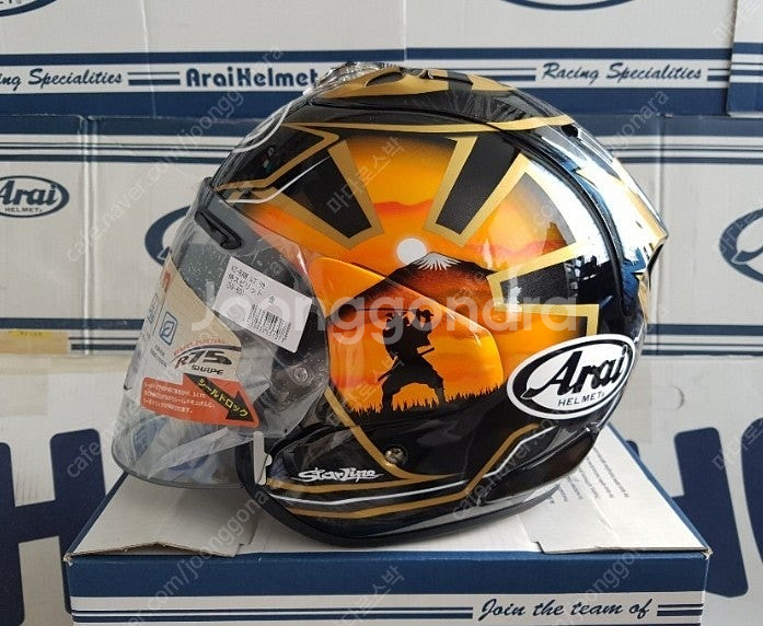 [미개봉] 아라이(Arai) VZ-RAM 사무라이 오픈페이스 오토바이 바이크 헬멧 판매--2