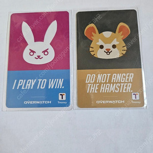 오버워치 스쿨 토너먼트 굿즈 경품 레킹볼 티머니 교통카드 판매